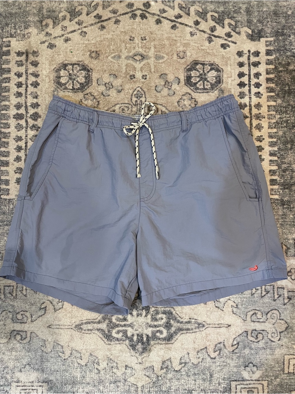 Southern Marsh Men's Swim Trunks — Slate Blue with Drawstring